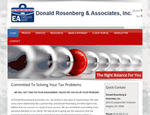 Tablet Screenshot of donrosenbergea.com